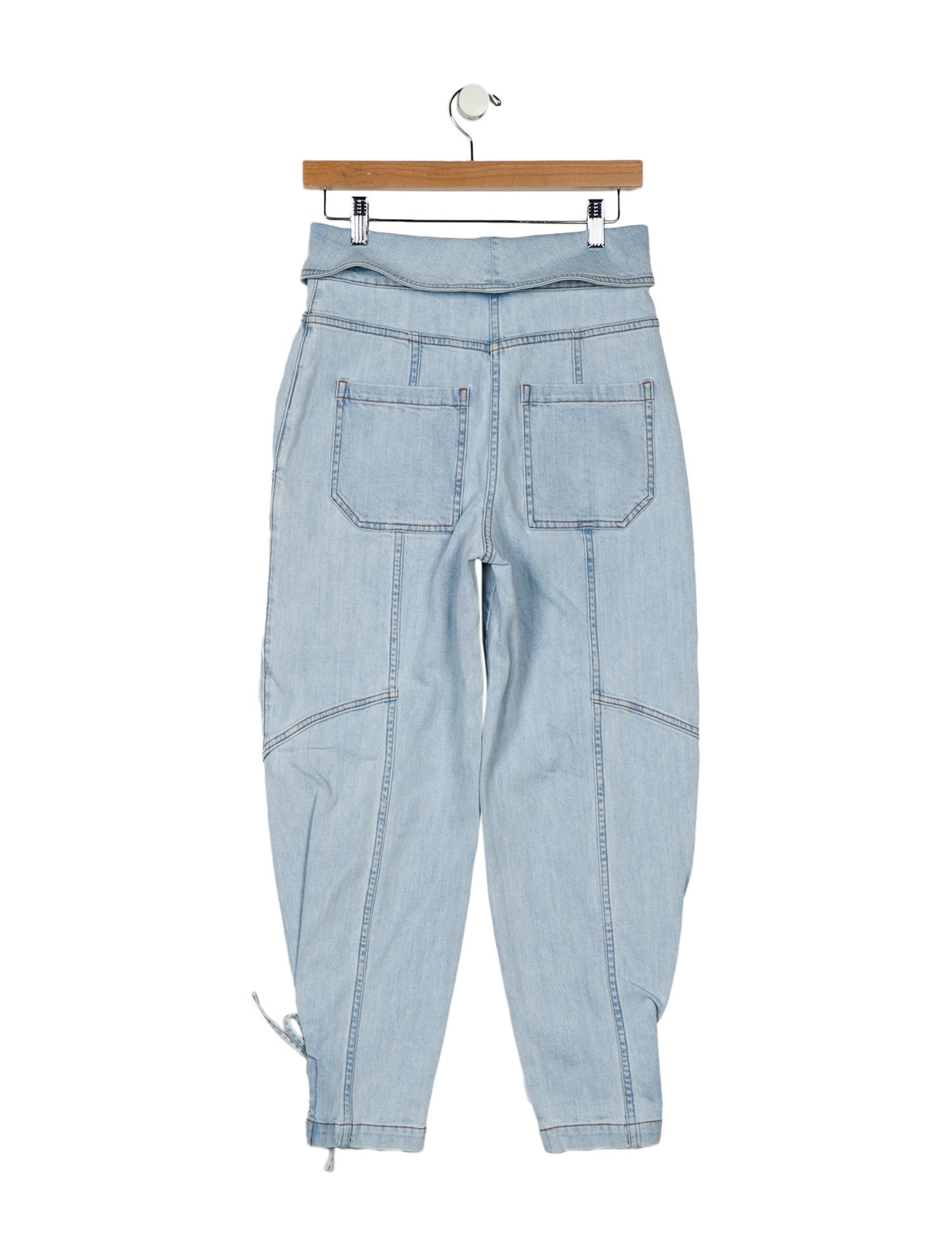 Ulla Johnson High-Rise Straight Leg Jeans